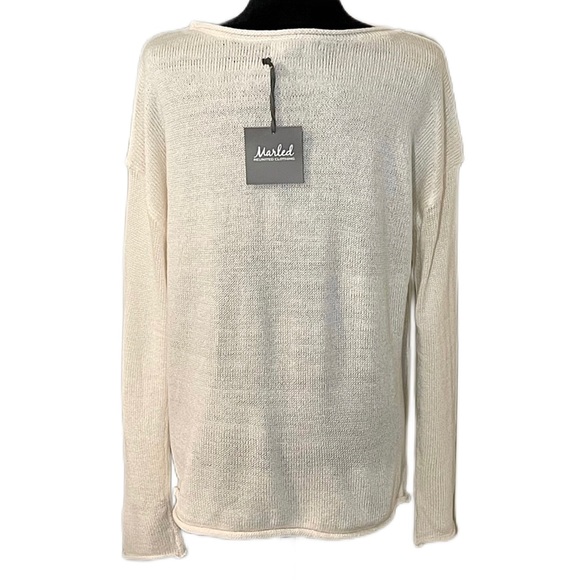 ✨🆕💙💘MARLED REUNITED CLOTHING LOVE CABLE KNIT SWEATER💘💙 - Picture 5 of 5